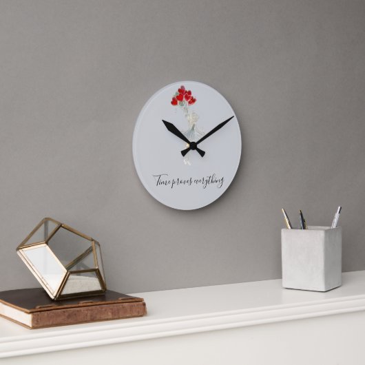 Wall clock ronde klok (Kantoor)