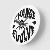 Wall Clock Ronde Klok (Hoek)