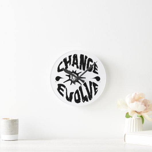 Wall Clock Ronde Klok (Huis)