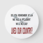 Wall Clock Ronde Klok (Voorkant)