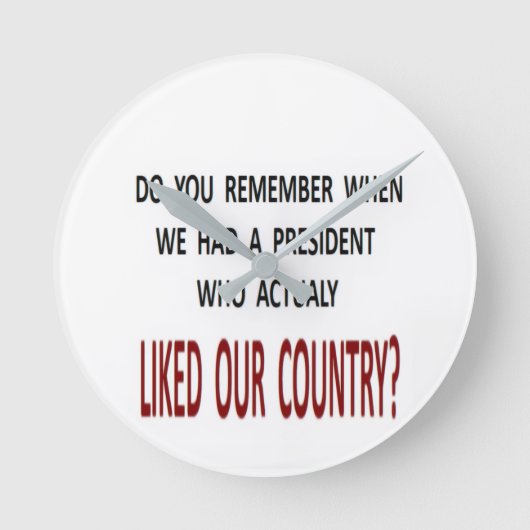 Wall Clock Ronde Klok (Voorkant)