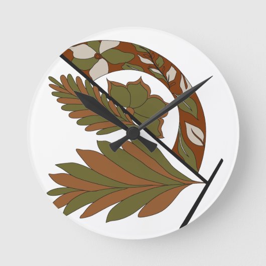 Wall Clock Ronde Klok (Voorkant)