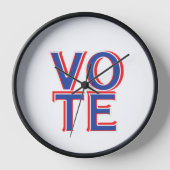 Wall Clock Stemming Politieke campagne Merchandise (Voorkant)