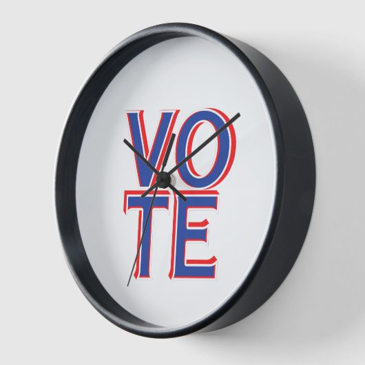 Wall Clock Stemming Politieke campagne Merchandise (Hoek)