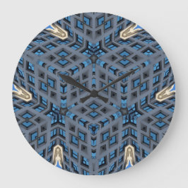 Wall Clock THE KALEIDOSCOPE OF LIFE Grote Klok