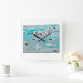 Wall Clock Vierkante Klok (Huis)