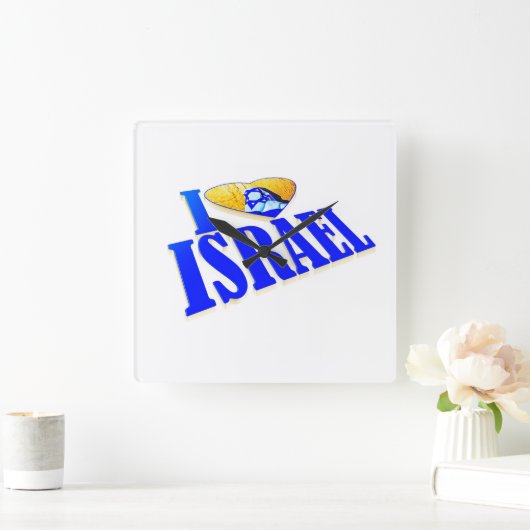 Wall Clock Vierkante Klok (Huis)