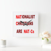 Wall Clock Vierkante Klok (Huis)