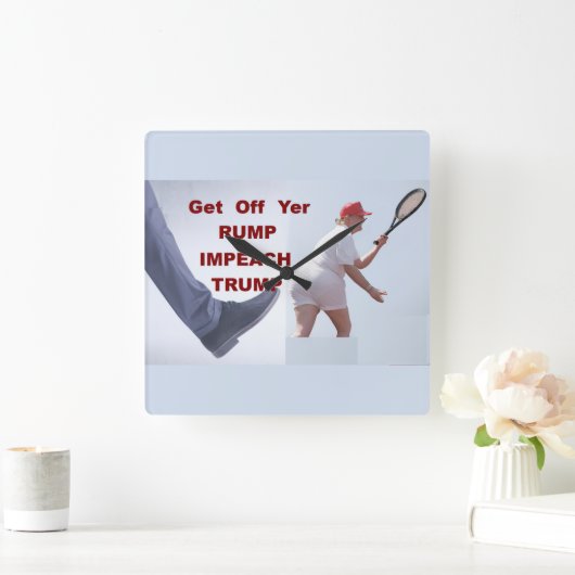 Wall Clock Vierkante Klok (Huis)