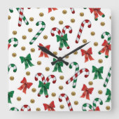 Wall Clock Vierkante Klok (Voorkant)