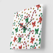 Wall Clock Vierkante Klok (Hoek)