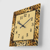 Wall Clock Vierkante Klok (Hoek)