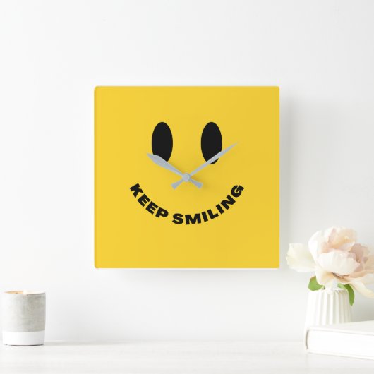 Wall Clock Vierkante Klok (Huis)