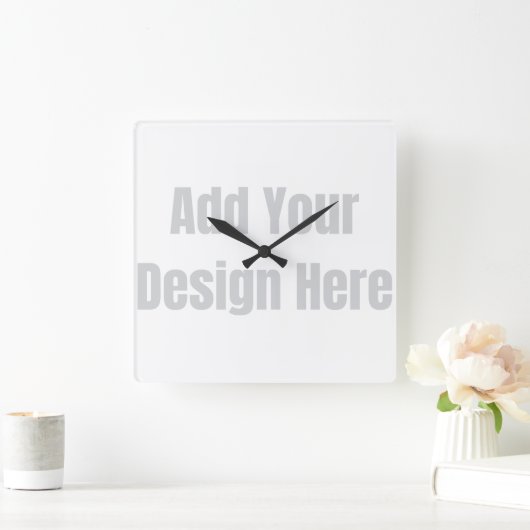 Wall Clock Vierkante Klok (Huis)
