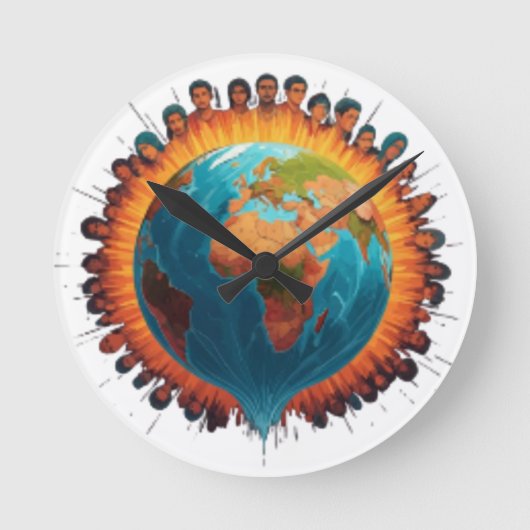 Wall Clocks Ronde Klok (Voorkant)