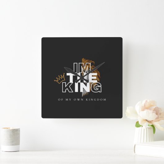 Wall Clocks Vierkante Klok (Huis)