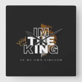 Wall Clocks Vierkante Klok (Voorkant)