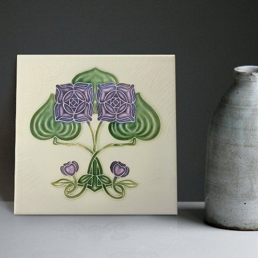 Wall Decor Art  Antiek Peranakan C Tegeltje