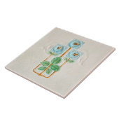 Wall Decor Art  Antiek Peranakan C Tegeltje (Zijkant)