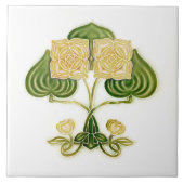 Wall Decor Art Antiek Peranakan Tegeltje (Voorkant)