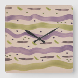 Wall Decor Art Vierkante Klok