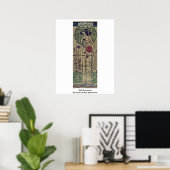 Wall Decoratie door Charles Rennie Mackintosh (Thuiskantoor)