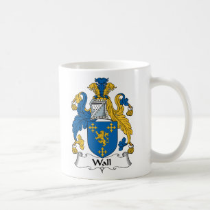 Wall Family Crest Koffiemok