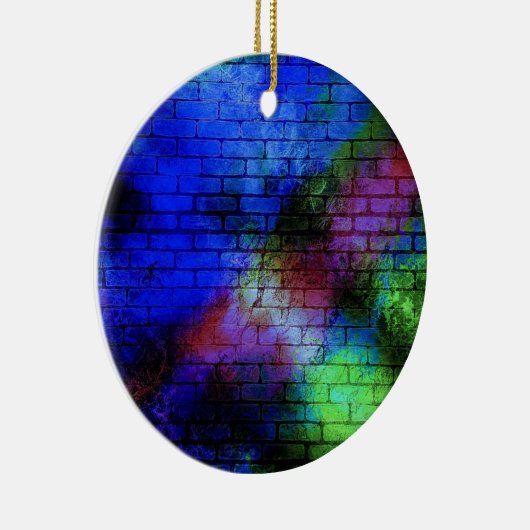 Wall Graffiti Keramisch Ornament (Rechts)