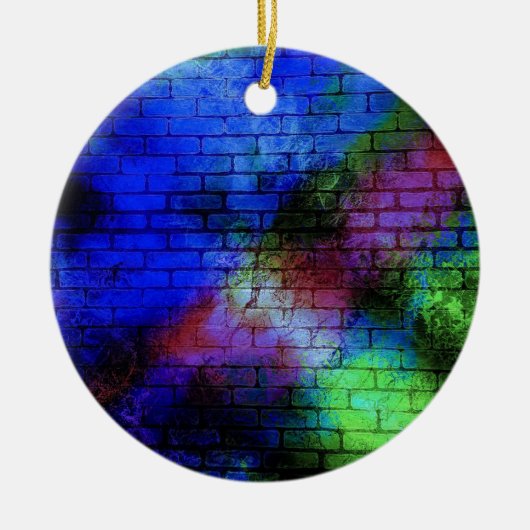 Wall Graffiti Keramisch Ornament (Voorkant)