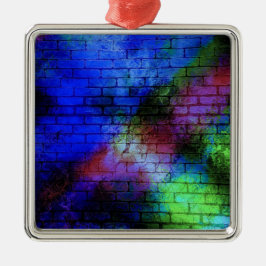 Wall Graffiti Metalen Ornament