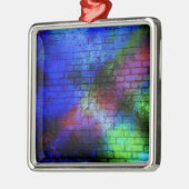 Wall Graffiti Metalen Ornament (Links)