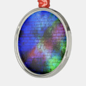 Wall Graffiti Metalen Ornament (Links)