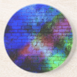 Wall Graffiti Zandsteen Onderzetter