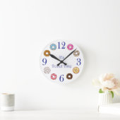 Wall klok - Het is Donut Time (Huis)
