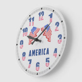 Wall-klok in Amerika Grote Klok (Hoek)