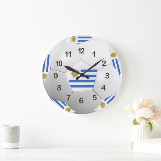 Wall klok Uruguay (Huis)