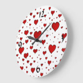 Wall-Love Wall-lock Grote Klok (Hoek)