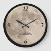 WALL MOON CLOCK GROTE KLOK (Voorkant)