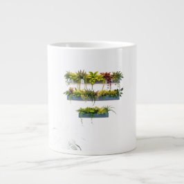 Wall-Mounted Air Purifying Planters Grote Koffiekop