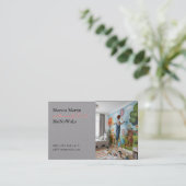 Wall Mural Painter  Visitekaartje (Staand voorkant)