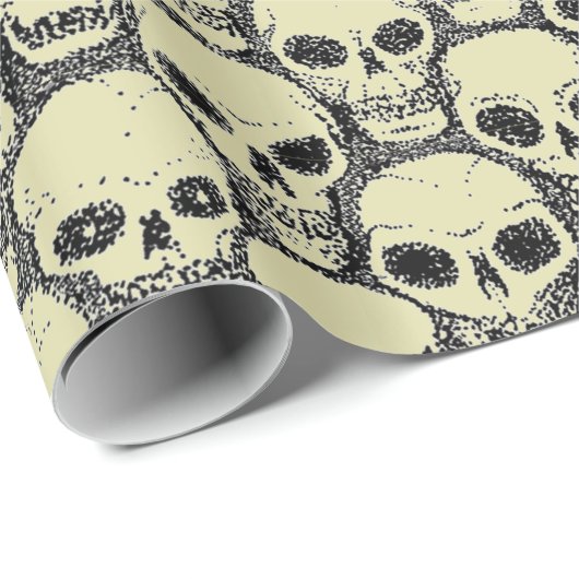 Wall o’ Skulls Cadeaupapier (Rol Hoek)