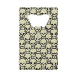 Wall o’ Skulls Creditkaart Flessenopener