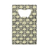 Wall o’ Skulls Creditkaart Flessenopener (Achterkant)