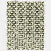 Wall o’ Skulls Fleece Deken (Voorkant)