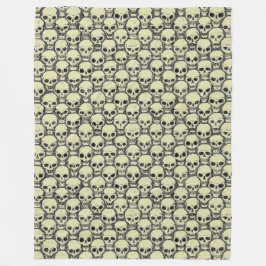 Wall o’ Skulls Fleece Deken