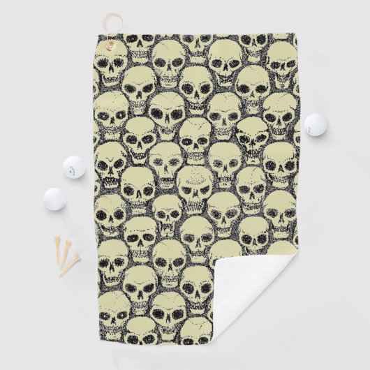 Wall o’ Skulls Golfhanddoek (Insitu)