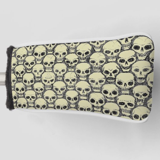 Wall o’ Skulls Golfheadcover (Voorkant)