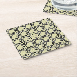 Wall o’ Skulls Kartonnen Onderzetters