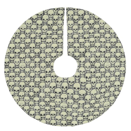 Wall o’ Skulls Kerstboom Rok (Voorkant)