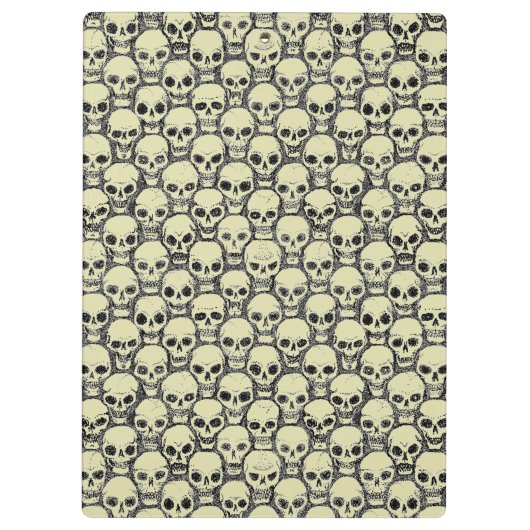 Wall o’ Skulls Klembord (Achterkant)